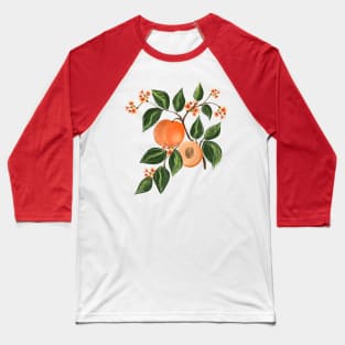 Peach pattern 1 Baseball T-Shirt